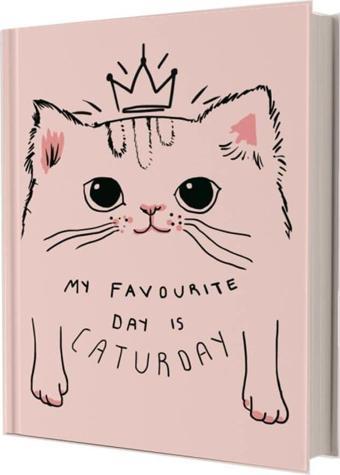 Deffter Caturday Çizgili Defter 14x20 cm 96 Yaprak 64626-5