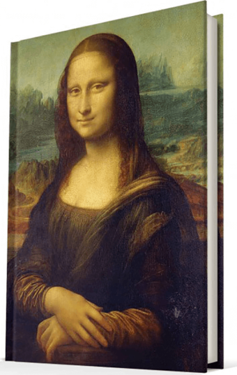 Deffter Da Vinci - Mona Lisa 14x20 Çizgili 96Yp 64865-8