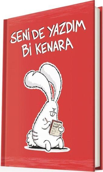 Deffter Seni de Yazdım Bi Kenara/Sert Kapaklı Çizgili 14x20 Cm