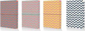 Mopak 14X20 Zigzag Suni Deri Defter Düz 0021