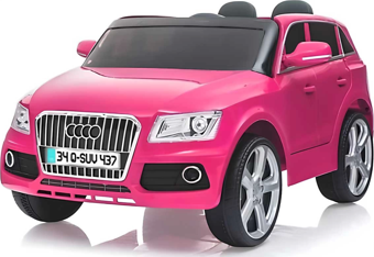 Babyhope 437 Audi Q-Suv 12V Pembe Akülü Araba