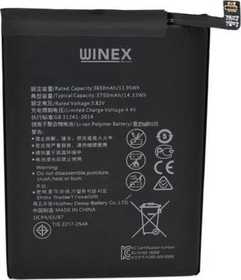 Winex Huawei Mate 20 Lite Uyumlu Güçlendirilmiş Premium Batarya