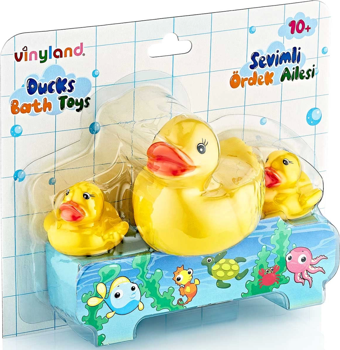 Just Cheap Store Vinyland Vinil Ördek Ailesi Banyo Oyuncakları 661778