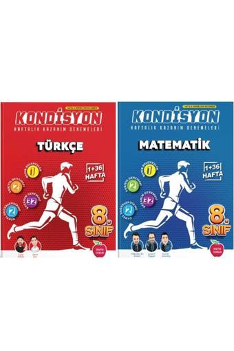 Newton Yayınları 8.Sınıf Kondisyon Türkçe Matematik 37 Hafta Deneme Yeni 2023 2024 - Newton Yayınları