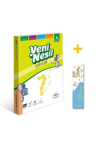 Öğretmen Evde Yayınları - 4. Sınıf Yeni Nesil Sorular Kitabı - Baksada Kitap Ayracı - Öğretmen Evde Yayınları