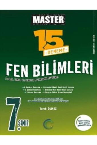 Okyanus Yayıncılık 7. Sınıf Master 15 Fen Bilimleri Denemesi - Okyanus Yayıncılık