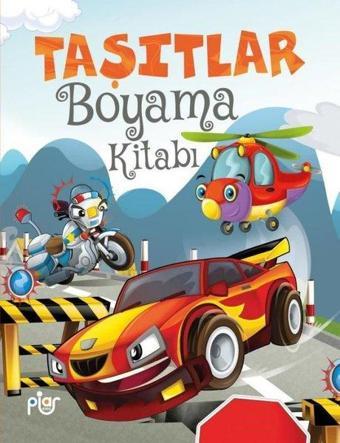 Taşıtlar Boyama Kitabı - Ferhat Çınar - Piar Yayınları