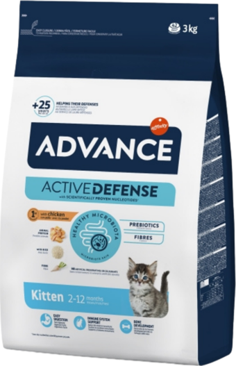 Advance Kitten Tavuklu Yavru Kedi Maması 3 Kg