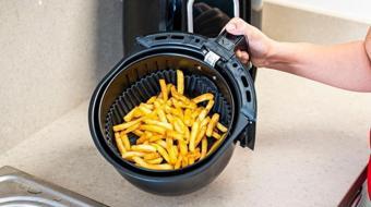 EveFix Airfryer Silikon Pişirme Kabı Hava Fritözü Kalıbı Airfryer Pişirme Kağıdı Silikonu