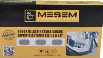 EveFix 13Lü Bisiklet Motorsiklet Iç Lastik Yaması Soğuk Yapıştırıcılı