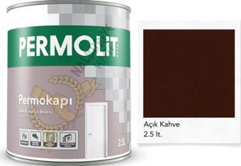 Permolit Sentetik Amerikan Panel Kapı Boyası AÇIK KAHVE 2.5 Lt.