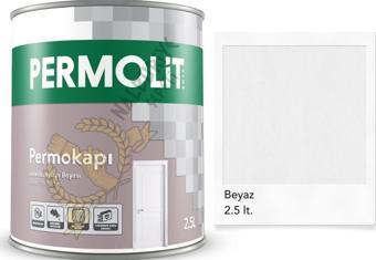 Permolit Sentetik Amerikan Panel Kapı Boyası BEYAZ 2.5 Lt.