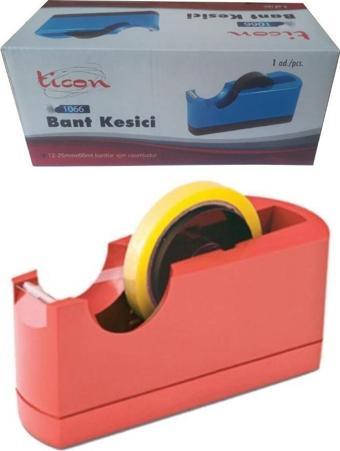 Büyük Bant Kesme Makinesi Kırmızı 1 Adet Masa Üstü 12x66 Metre Banta Uyumlu Bant Makinesi Bant Kesici