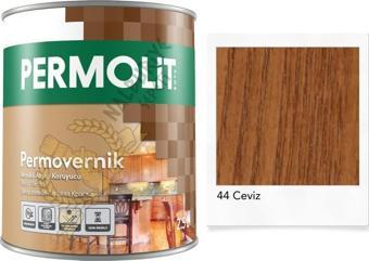 Permolit Sentetik Vernikli Ahşap Koruyucu Boya CEVİZ 0.75 Lt.