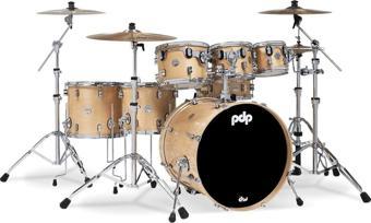 PDP Drums Concept Akçaağaç 7-Parça 22" Akustik Davul (Natural Lacquer)