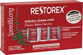 Restorex Onarıcı Saç Bakım Ampul Serum 7 Adet x 6 Ml Sağlıklı Uzama Etkili