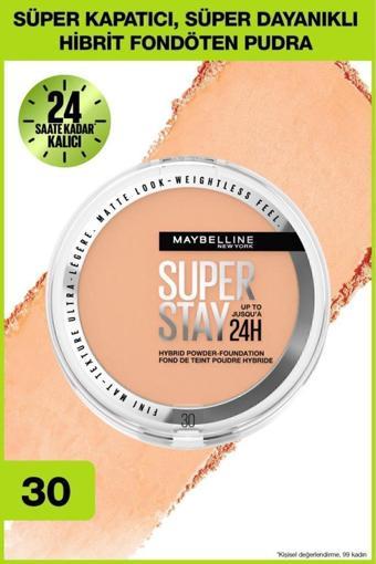 Maybelline New York Superstay Hibrit Pudra & Fondöten - 30