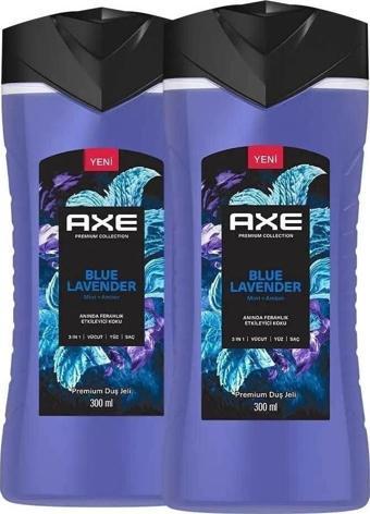 Axe Premium Collection Duş Jeli Blue Lavender 300 ml x 2 Adet