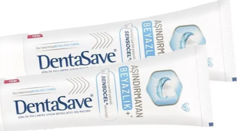 Dentasave Aşındırmayan Beyazlık Diş Macunu 75 ml x 2 Adet