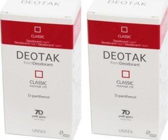 Deotak Krem Deodorant Classic 35 ml x 2 Adet