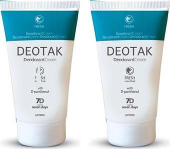 Deotak Krem Deodorant Fresh 35 ml x 2 Adet