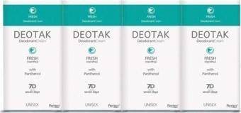 Deotak Krem Deodorant Fresh 35 ml x 4 Adet