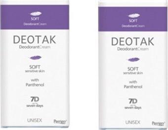 Deotak Krem Deodorant Soft 35 ml x 2 Adet