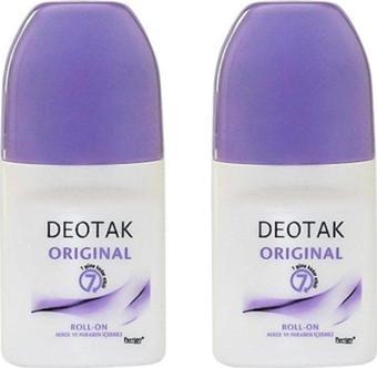 Deotak Original Women Roll-On Deodorant 35 ml x 2 Adet