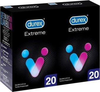 Durex Extreme Geciktiricili Prezervatif 40 li