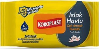 Koroplast Çok amaçlı Ferah Kokulu Islak Havlu 100 lü