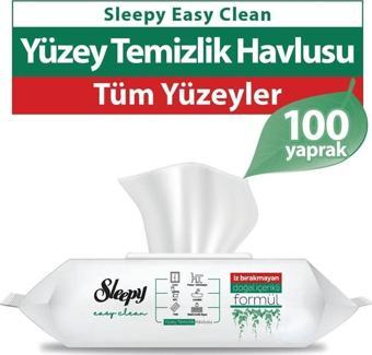 Sleepy Easy Clean Yüzey Temizlik Havlusu 100 Yaprak