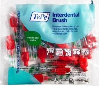 Tepe Interdental Brush 0,5 mm Kırmızı 20 li