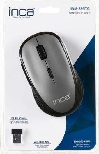 ONTECH - Inca Iwm-395tg gri Kablosuz 1600dpı Mouse