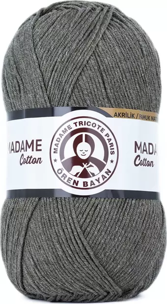 Just Cheap Store 1 Adet Madame Cotton El Örgü İpi Yünü 100 Gr 055 Yeşil