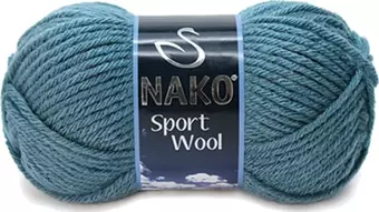 Just Cheap Store 1 Adet Sport Wool Atkı Bere Ceket Yelek Örgü İpi Yünü No: 185 Fırtına