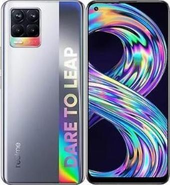 Yenilenmiş REALME 8 128GB -B Kalite- Gümüş