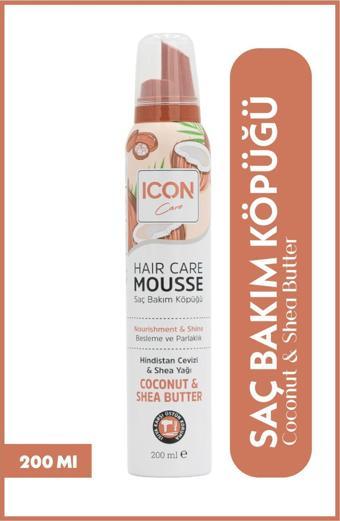 Icon Care Icon Saç Bakım Köpüğü Coconut & Shea Butter