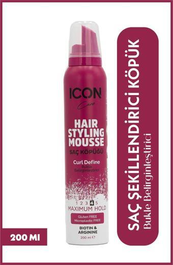 Icon Care Icon Saç Şek. Köpük Curl Defıne