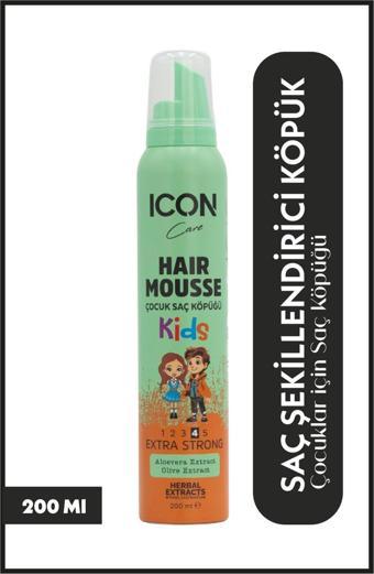 Icon Care Icon Saç Şek. Köpük For Kıds