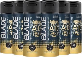 Blade Artificial Intelligence 1.0 Erkek Deodorant 6X150 Ml