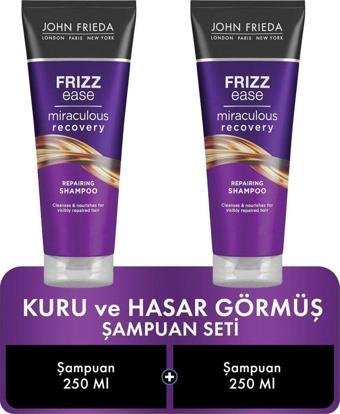 John Frieda Kuru Ve Hasar Görmüş Saçlar Için Şampuan 250 Ml 2'Li