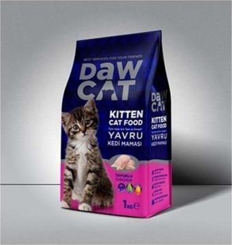 Daw Cat 1 Kg Tavuklu Yavru Kedi Maması Tatdımlık Ürün