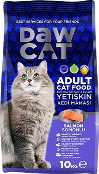 Daw Cat 10 Kg Somonlu Yetişkin Kedi Maması