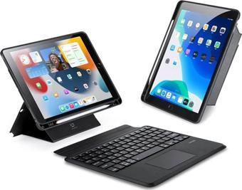 Ipad 7- 8-9 10.2 Ipad Air3- Ipad Pro 10.5(2017) Dk Series Kablosuz Bluetooth Klavye Si̇yah