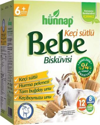 Hünnap Bebe Bisküvisi Keçi Sütlü 400 gr