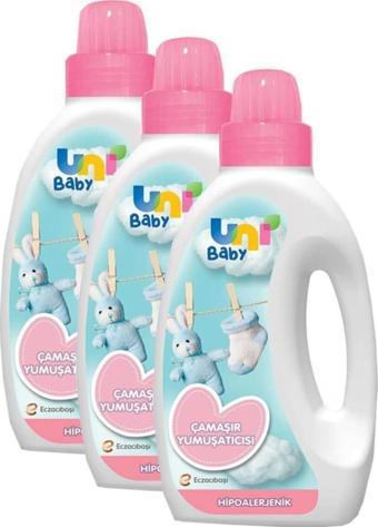 Uni Baby Çamaşır Yumuşatıcı 1500 Ml x 3 Adet