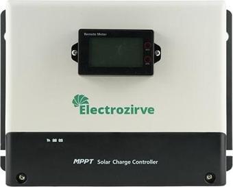 Electrozirve MC48100N25 100A Mppt Solar Charge Controlller 12/24/36/48V (Ekransız)