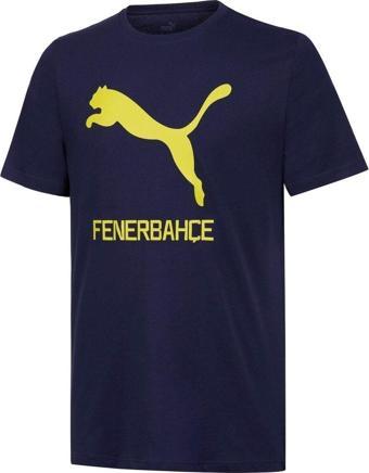 Fenerbahçe Orijinal Puma Tshirt, Lisanslı Lacivert Tshirt