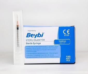 Beybi 1 Ml Insülin Enjektörü 26Gx 1/2 100 Adet