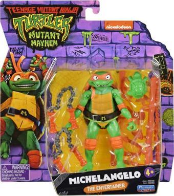 Ninja Turtles Mutant Mayhem Aksiyon Figür Michalengelo W4-83269